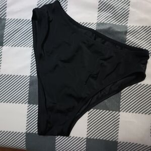 RELLECIGA Black High-Cut Bikini Bottom